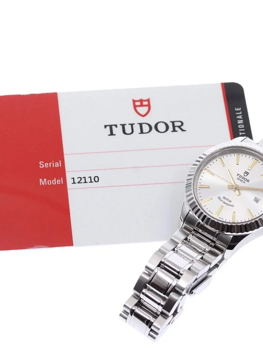 TUDOR Style 12110 Date Silver Dial Automatic Ladies Watch_955687